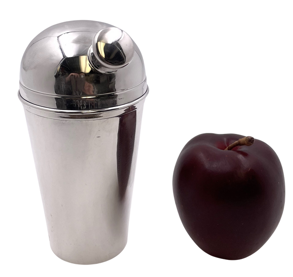 Napier Sterling Silver Cocktail Shaker in Mid-Century Modern Style