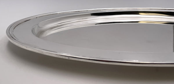 Tiffany & Co. Sterling Silver 1923 Platter Tray in Art Deco Style