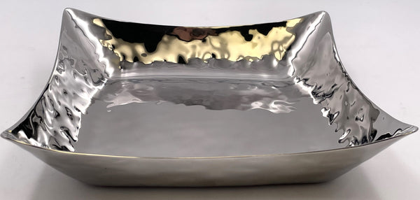 Simon Pearce Silver Centerpiece Dish