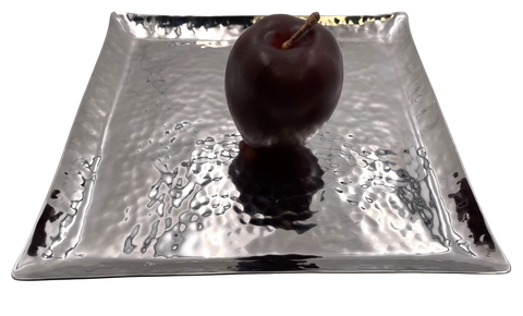 Simon Pearce Silver Platter