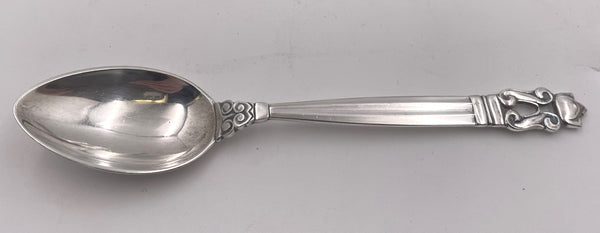 Georg Jensen 52-Piece Sterling Silver Flatware Set in Acorn Pattern