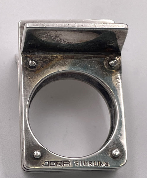 Jora Sterling Silver Modern Ring