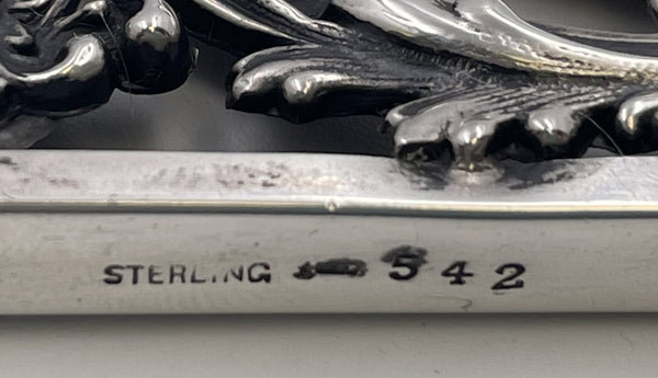 Kerr Set of 4 Sterling Silver Blotter Corners