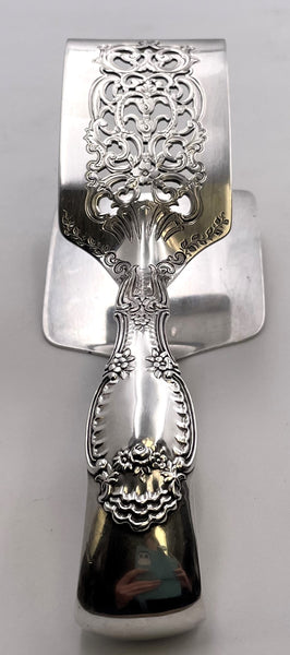 Tiffany & Co. Sterling Silver Asparagus Tongs in Richelieu Pattern