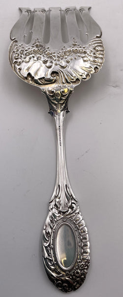 Durgin Sterling Silver Asparagus Fork in Old Colony Pattern