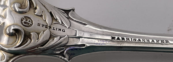 Durgin Sterling Silver Asparagus Fork in Old Colony Pattern