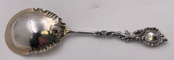 Myrick, Roller & Holbroock Sterling Silver Bon Bon Spoon from 1890s