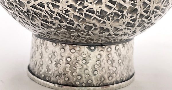 Brandom Unique Sterling Silver Handmade Large Kiddush Cup