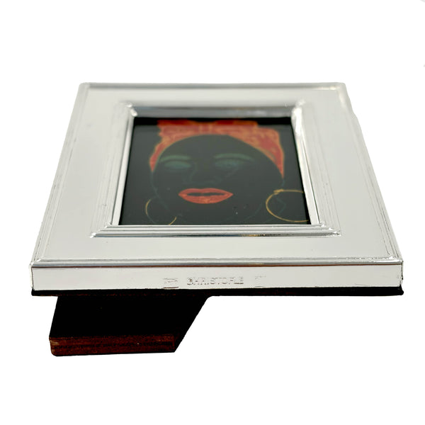 Christofle Silver Picture Frame Circa 1970s in New Condition