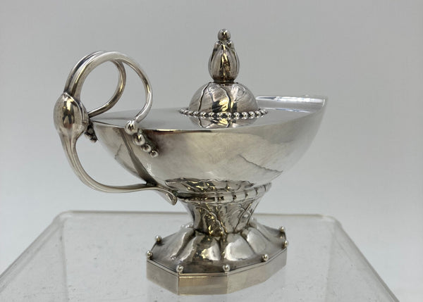 Georg Jensen. Sterling Silver Cigar Lighter / Aladdin’s lamp #12 - 1925-32.