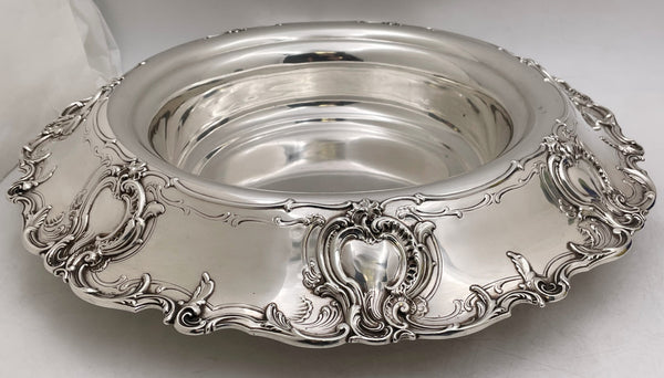 Tiffany & Co Sterling Silver Large 1914 Centerpiece Bowl in Kings Pattern