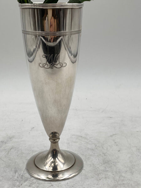 Tiffany & Co Sterling Silver Vase from 1915 in Art Deco Style