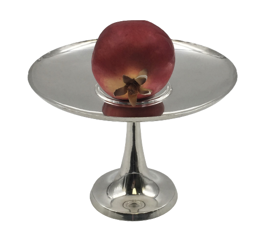 Tiffany & Co. Sterling Silver Centerpiece Stand Compote in Mid-Century Modern Style