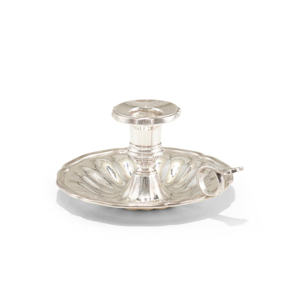 Buccellati Italian Sterling Silver Chamberstick Decor Accessory