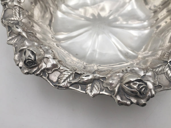 Unger Sterling Silver Early 20th Century Bowl in Art Nouveau Style