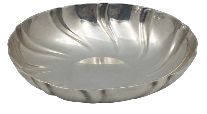 Tiffany & Co. Sterling Silver Condiment Dish in Mid-Century Modern Style