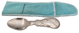 Tiffany & Co. Sterling Silver Snowman Child Spoon