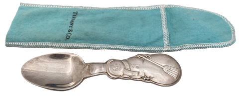 Tiffany & Co. Sterling Silver Snowman Child Spoon